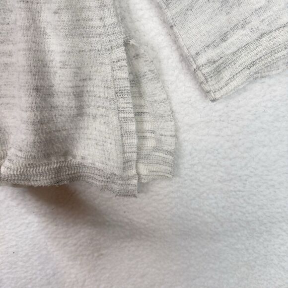 Anthropologie‎ Maeve Risa Hacci Tunic Sweater Sz L Grey Marled Cowl Neck Relaxed - Picture 5 of 16